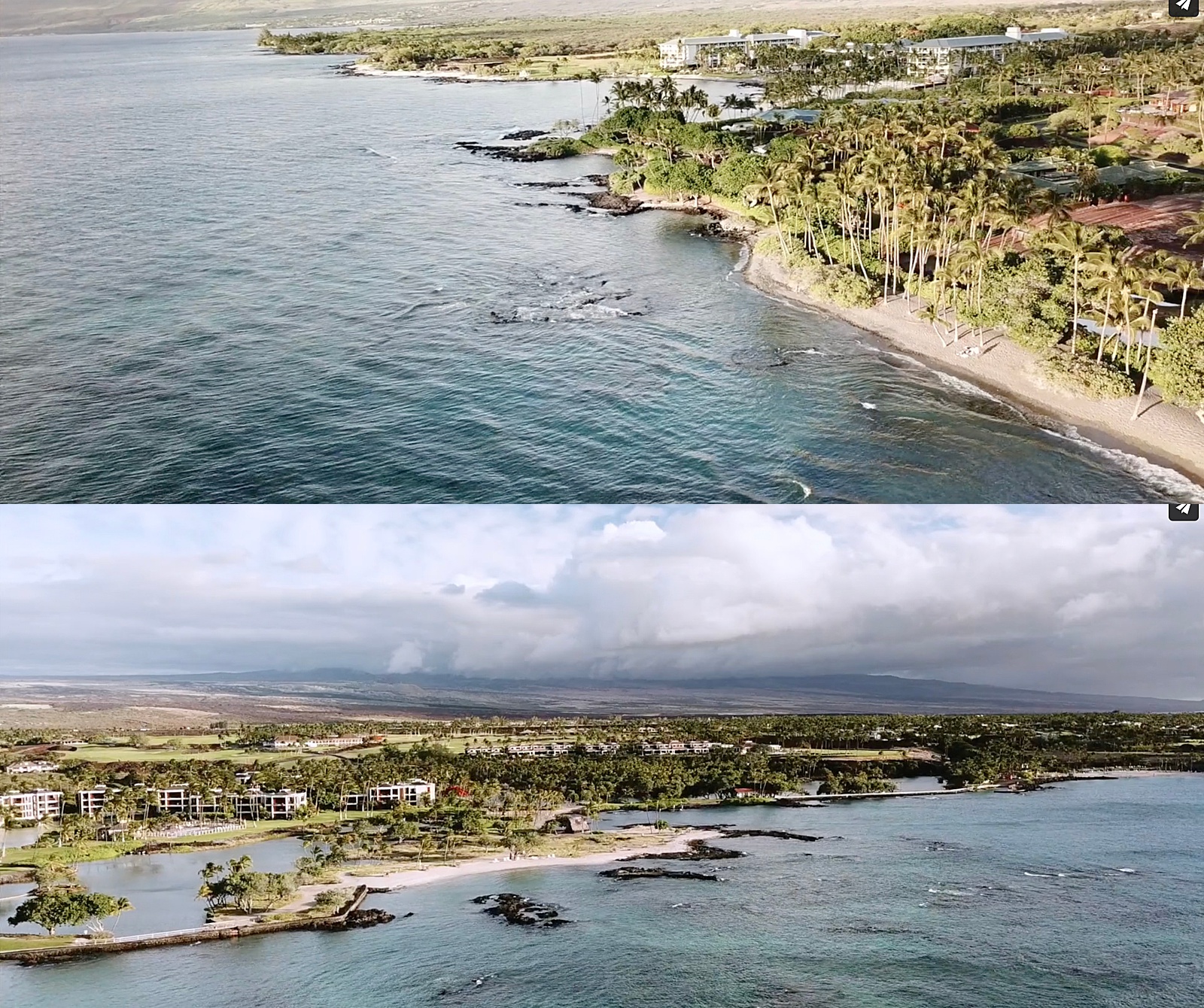 A beautiful ocean view for a Big Island Hawaii Wedding